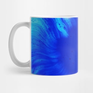 Light Blue Watercolor Splash Mug